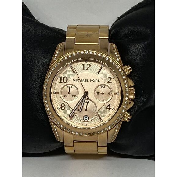 Michael Kors Blair MK5263 Women's Stainless Steel Analog Dial Quartz Watch WO338 - Picture 1 of 12